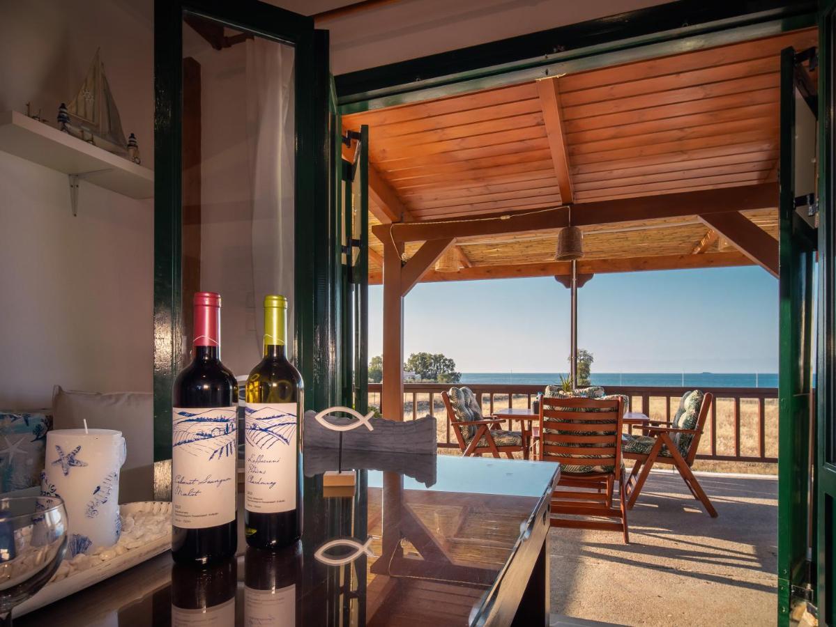 Mayia Sunset Sea Front House Gouves Heraklion Exterior foto