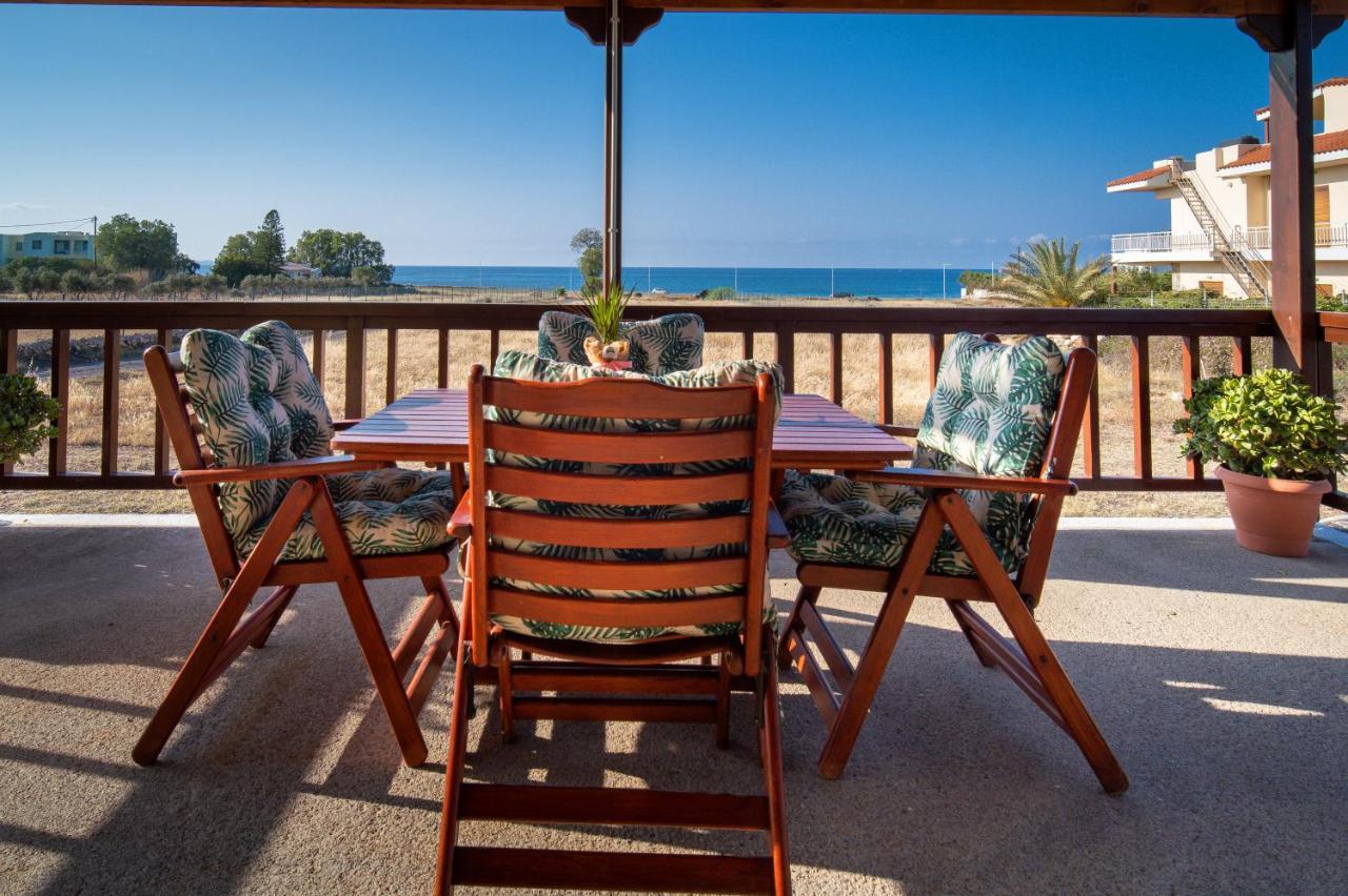 Mayia Sunset Sea Front House Gouves Heraklion Exterior foto